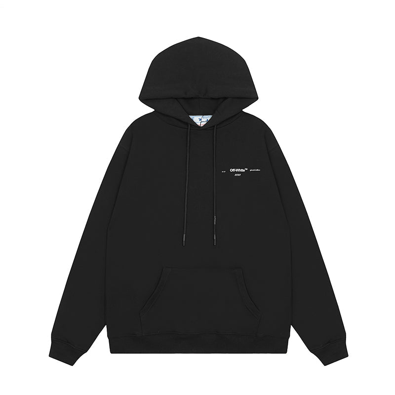 OFF WHITE Hoodie Trendy Street Style Personalized Cotton