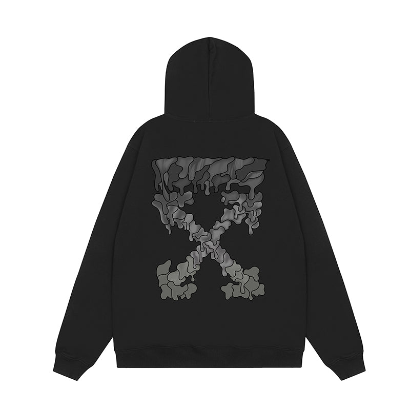 OFF WHITE Hoodie Trendy Street Style Personalized Cotton