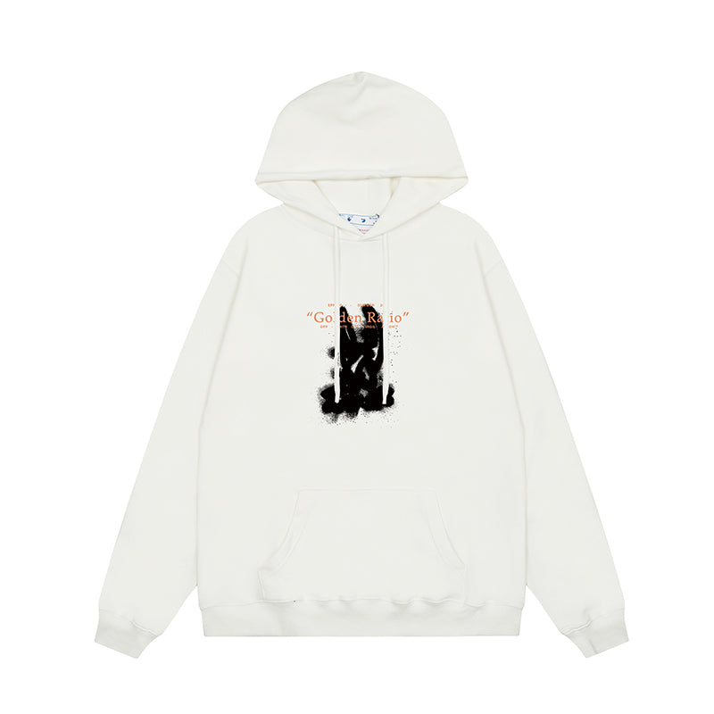 OFF WHITE Hoodie Trendy Street Style Personalized Cotton