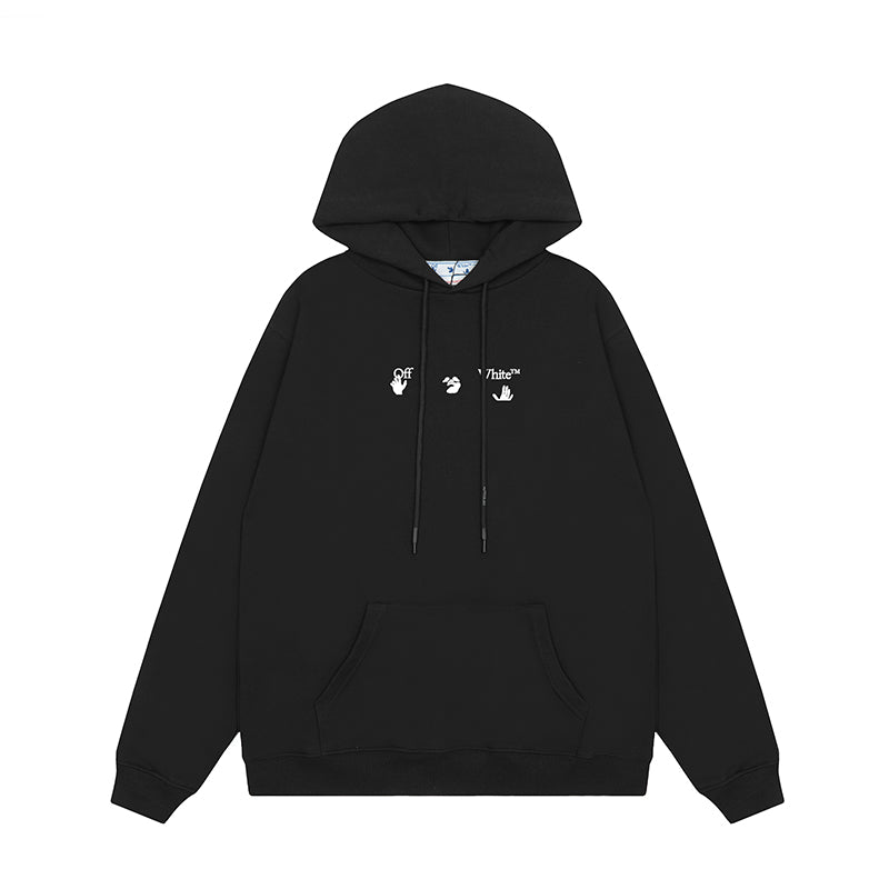 OFF WHITE Hoodie Trendy Street Style Personalized Cotton