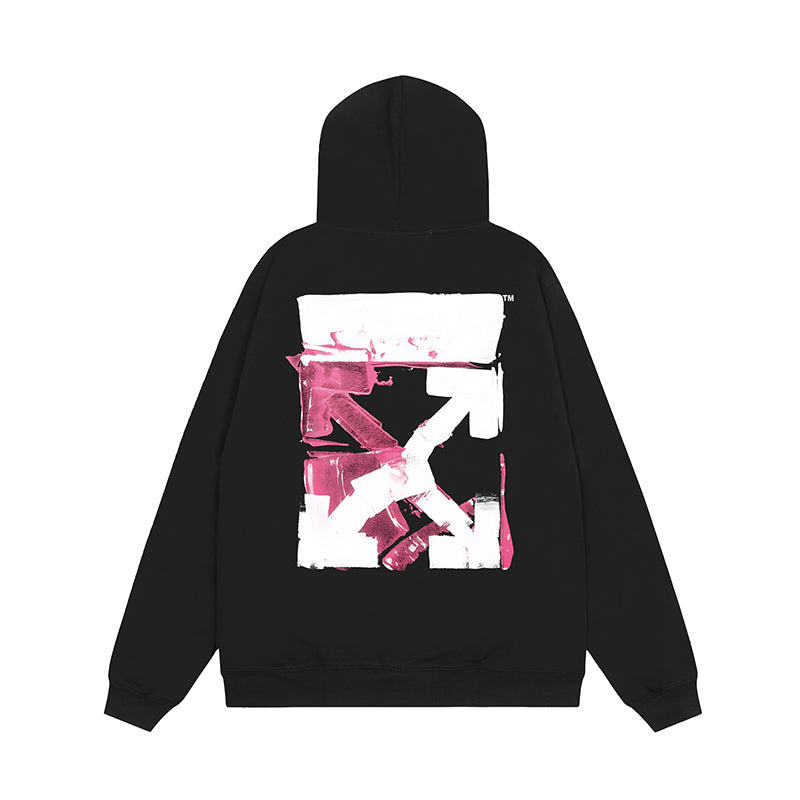 OFF WHITE Hoodie Trendy Street Style Personalized Cotton