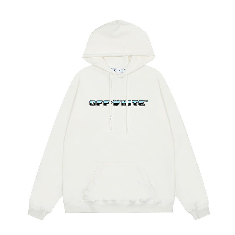 OFF WHITE Hoodie Trendy Street Style Personalized Cotton