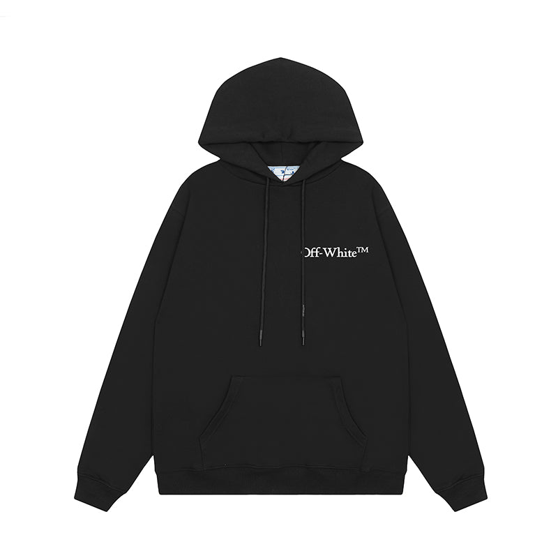 OFF WHITE Hoodie Trendy Street Style Personalized Cotton