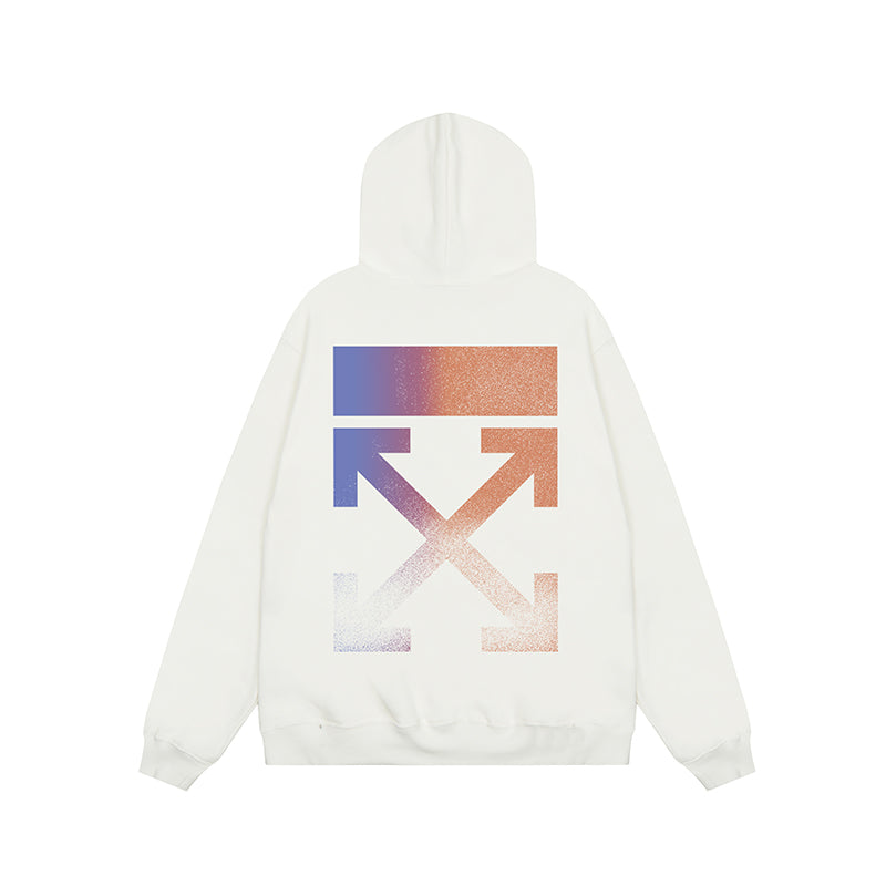 OFF WHITE Hoodie Trendy Street Style Personalized Cotton