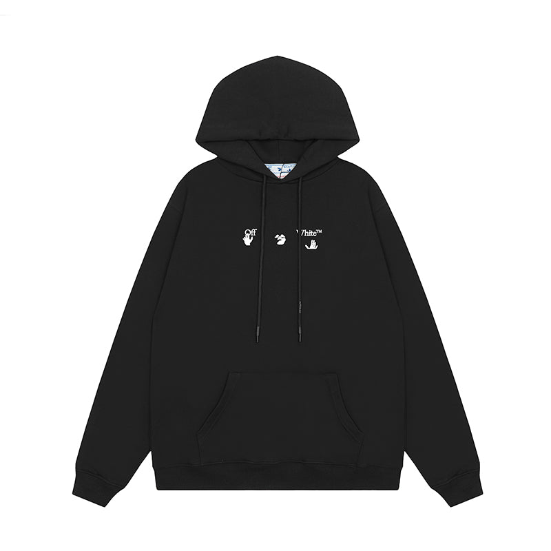 OFF WHITE Hoodie Trendy Street Style Personalized Cotton