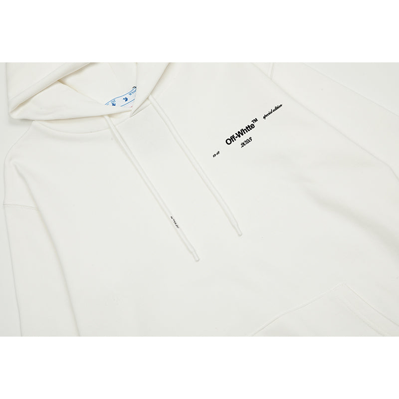 OFF WHITE Hoodie Trendy Street Style Personalized Cotton