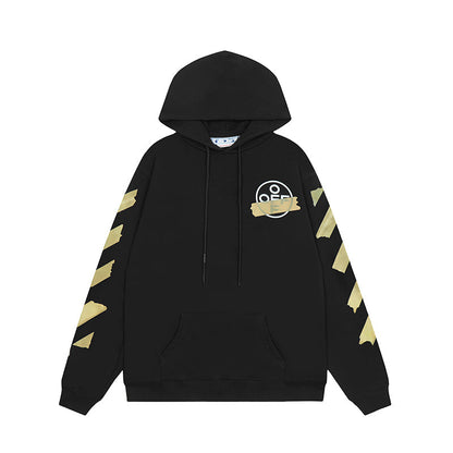 OFF WHITE Hoodie Trendy Street Style Personalized Cotton