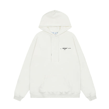 OFF WHITE Hoodie Trendy Street Style Personalized Cotton