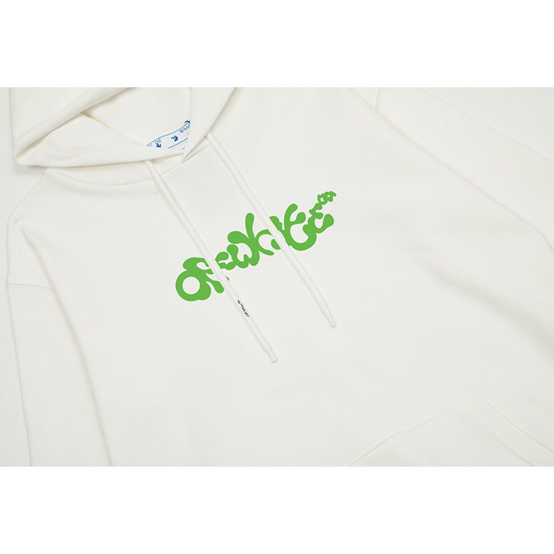 OFF WHITE Hoodie Trendy Street Style Personalized Cotton