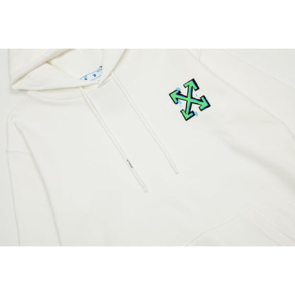 OFF WHITE Hoodie Trendy Street Style Personalized Cotton