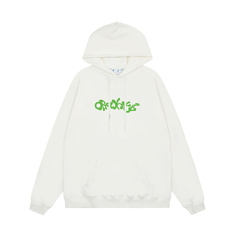 OFF WHITE Hoodie Trendy Street Style Personalized Cotton