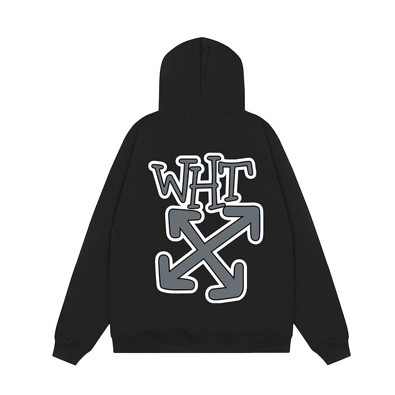 OFF WHITE Hoodie Trendy Street Style Personalized Cotton