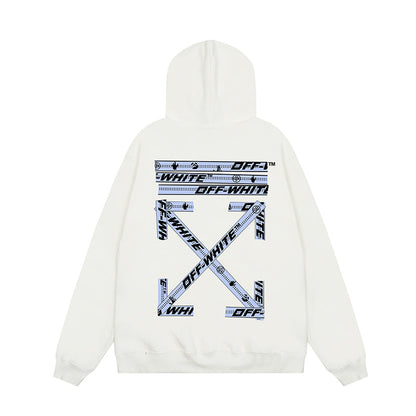 OFF WHITE Hoodie Trendy Street Style Personalized Cotton