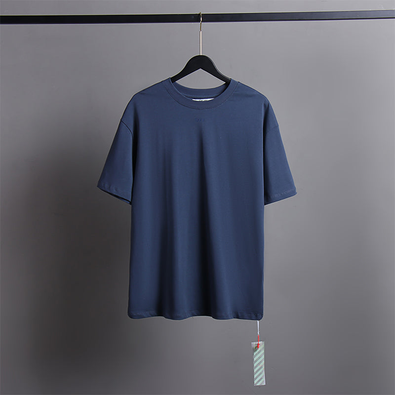 Off White T Shirts Tie-Dye Process Loose Men'S And Women'S Same Style Pure Cotton Short Sleeves