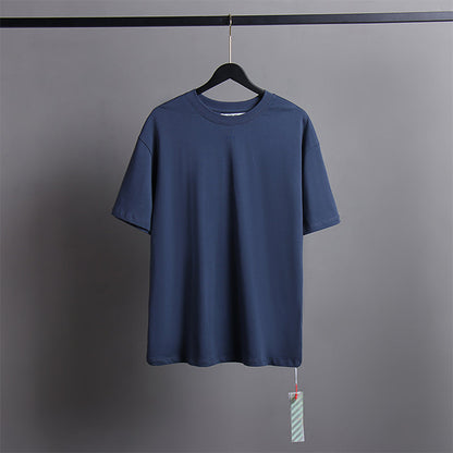 Off White T Shirts Tie-Dye Process Loose Men'S And Women'S Same Style Pure Cotton Short Sleeves