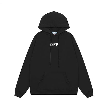 OFF WHITE Hoodie Trendy Street Style Personalized Cotton