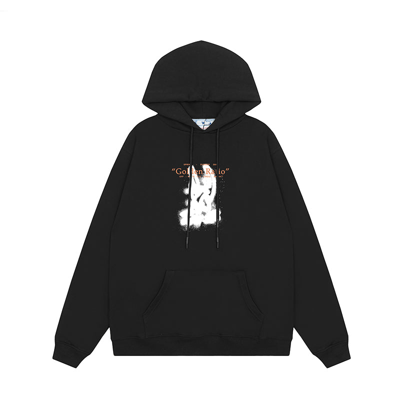 OFF WHITE Hoodie Trendy Street Style Personalized Cotton
