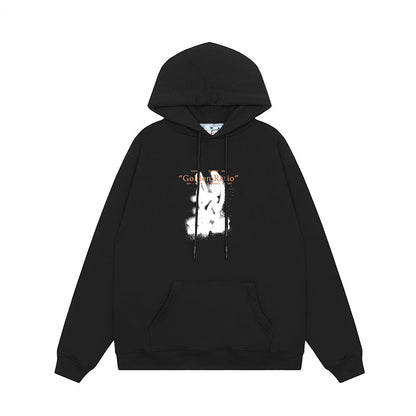 OFF WHITE Hoodie Trendy Street Style Personalized Cotton