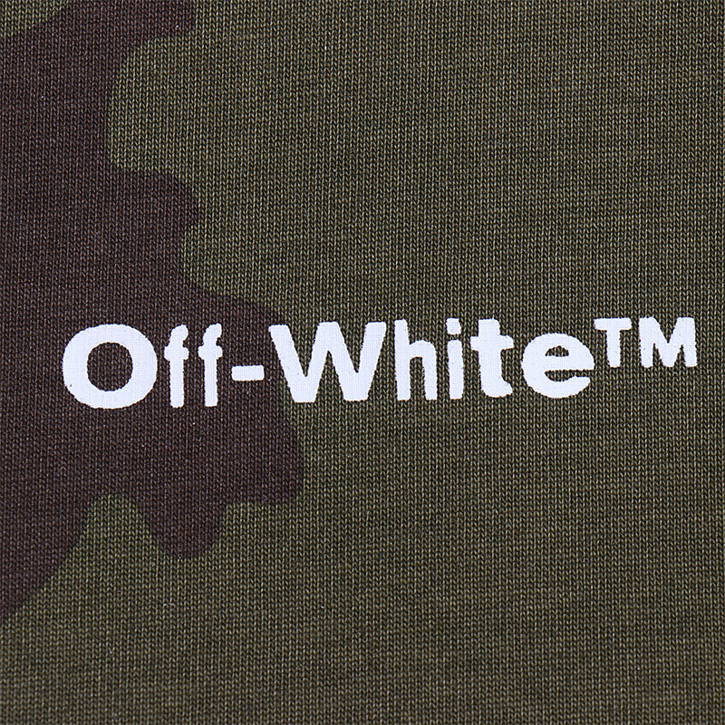Off White T Shirts Tie-Dye Process Loose Men'S And Women'S Same Style Pure Cotton Short Sleeves