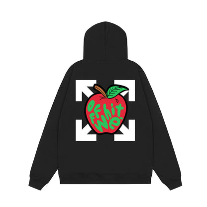 OFF WHITE Hoodie Trendy Street Style Personalized Cotton