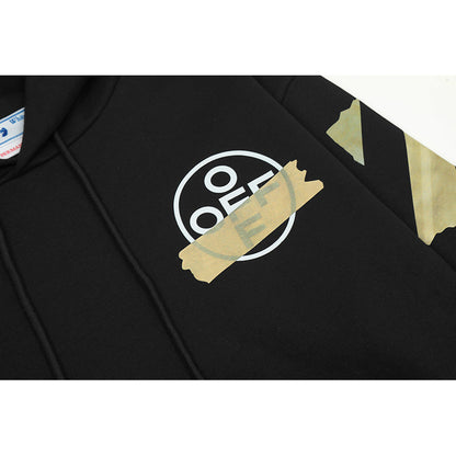 OFF WHITE Hoodie Trendy Street Style Personalized Cotton