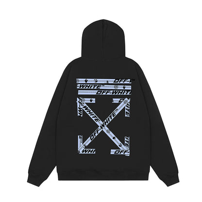 OFF WHITE Hoodie Trendy Street Style Personalized Cotton