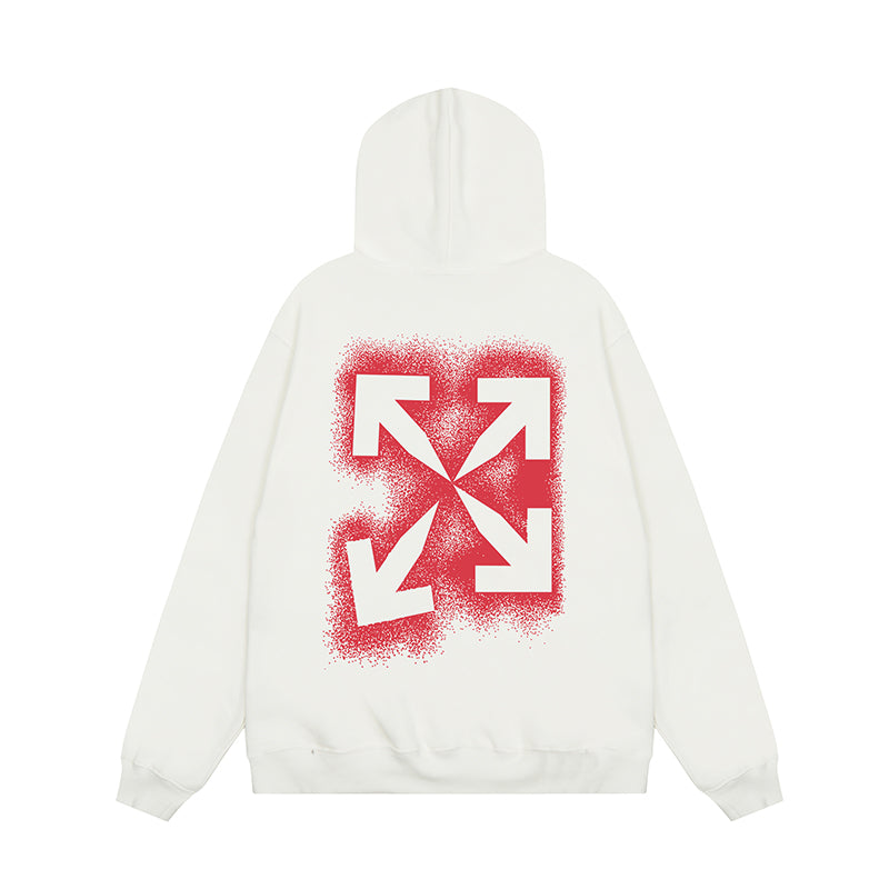 OFF WHITE Hoodie Trendy Street Style Personalized Cotton