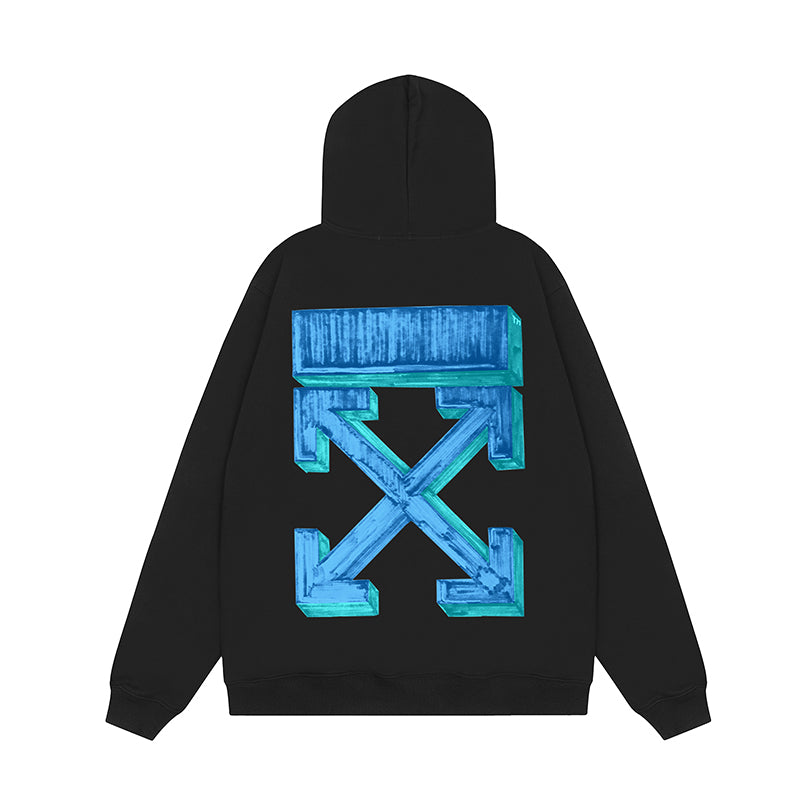OFF WHITE Hoodie Trendy Street Style Personalized Cotton
