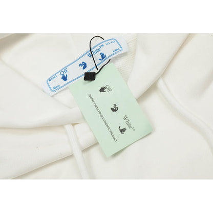 OFF WHITE Hoodie Trendy Street Style Personalized Cotton