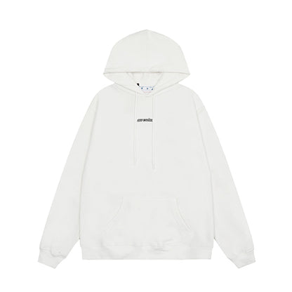 OFF WHITE Hoodie Trendy Street Style Personalized Cotton