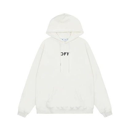 OFF WHITE Hoodie Trendy Street Style Personalized Cotton