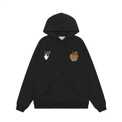 OFF WHITE Hoodie Trendy Street Style Personalized Cotton