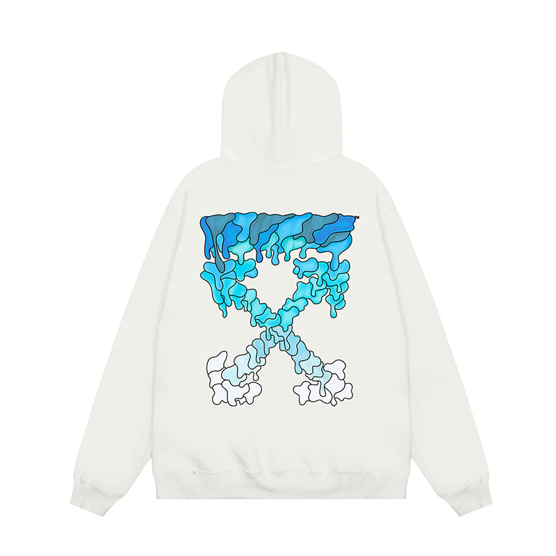 OFF WHITE Hoodie Trendy Street Style Personalized Cotton