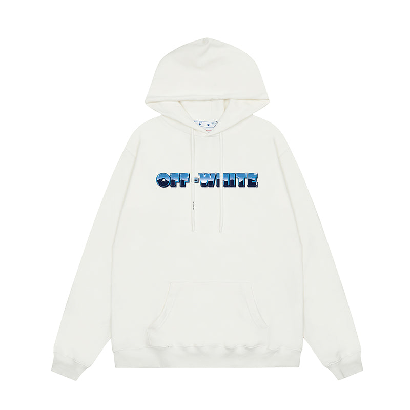 OFF WHITE Hoodie Trendy Street Style Personalized Cotton