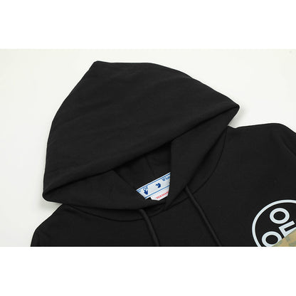 OFF WHITE Hoodie Trendy Street Style Personalized Cotton