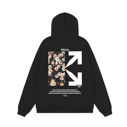 OFF WHITE Hoodie Trendy Street Style Personalized Cotton