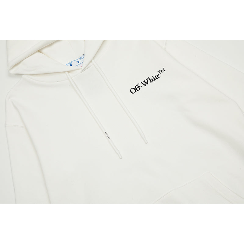 OFF WHITE Hoodie Trendy Street Style Personalized Cotton