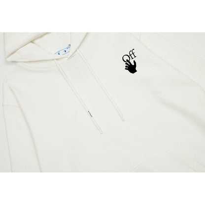 OFF WHITE Hoodie Trendy Street Style Personalized Cotton