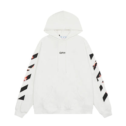 OFF WHITE Hoodie Trendy Street Style Personalized Cotton