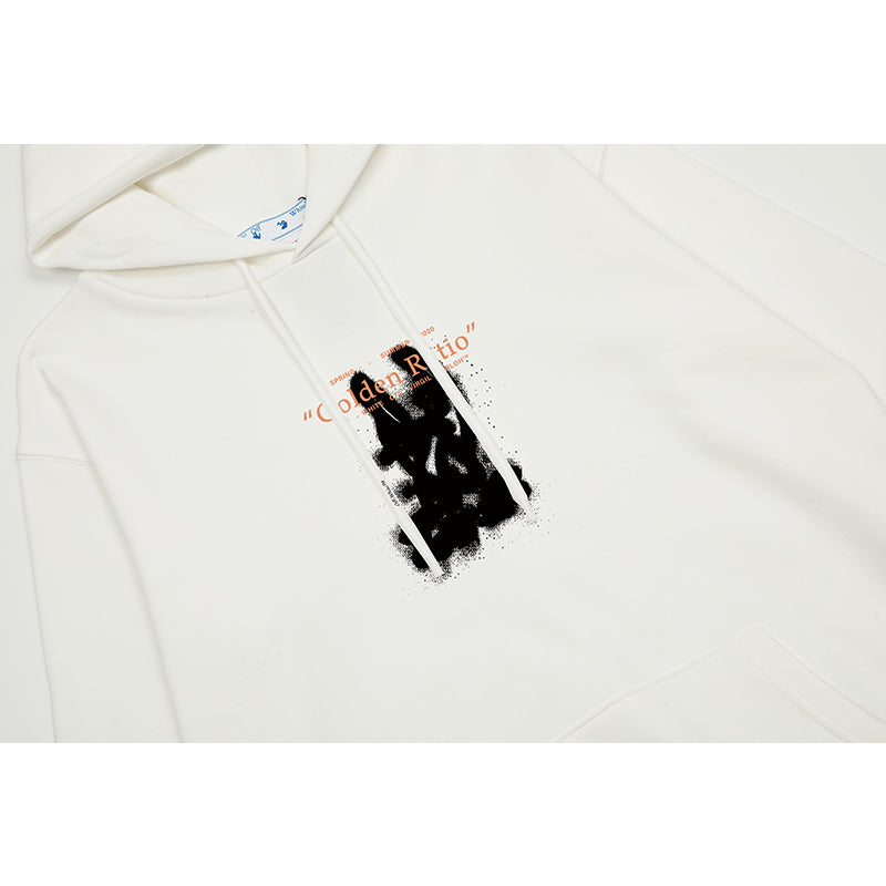 OFF WHITE Hoodie Trendy Street Style Personalized Cotton