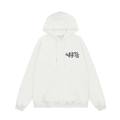 OFF WHITE Hoodie Trendy Street Style Personalized Cotton