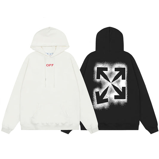 OFF WHITE Hoodie Trendy Street Style Personalized Cotton