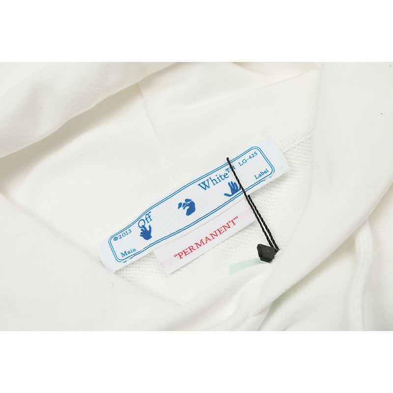 OFF WHITE Hoodie Trendy Street Style Personalized Cotton