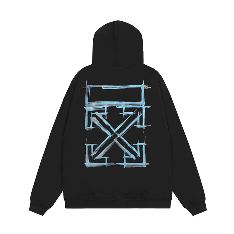 OFF WHITE Hoodie Trendy Street Style Personalized Cotton