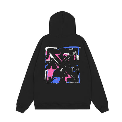 OFF WHITE Hoodie Trendy Street Style Personalized Cotton