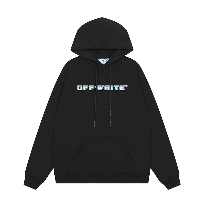 OFF WHITE Hoodie Trendy Street Style Personalized Cotton