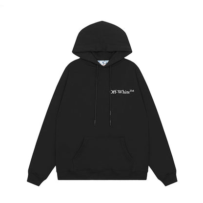 OFF WHITE Hoodie Trendy Street Style Personalized Cotton