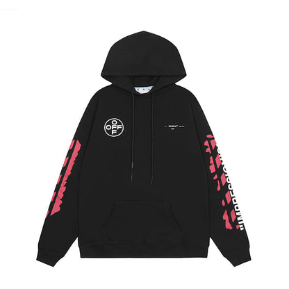 OFF WHITE Hoodie Trendy Street Style Personalized Cotton