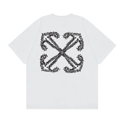 Off White T Shirts Direct Printing Pattern