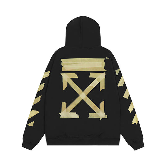 OFF WHITE Hoodie Trendy Street Style Personalized Cotton